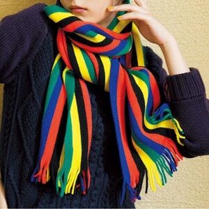 JW Anderson for Uniqlo Scarf Multicolor Stripe Scarf